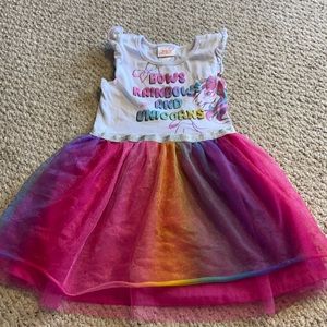 Jojo Siwa Rainbow Unicorn Dress